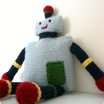 Robot Knit Amigurumi Pattern