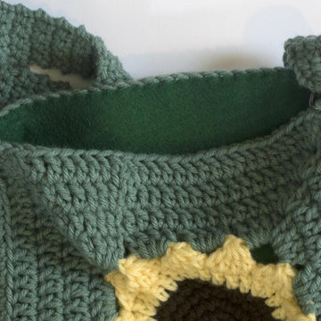 Cross Body Sunflower Purse