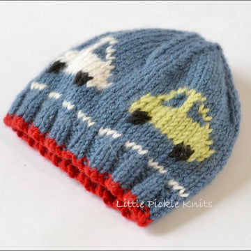 Little Cars Rib Hat