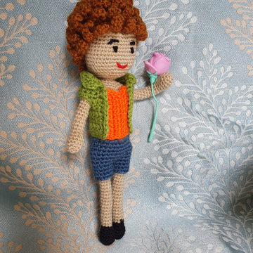 Leonard crochet doll