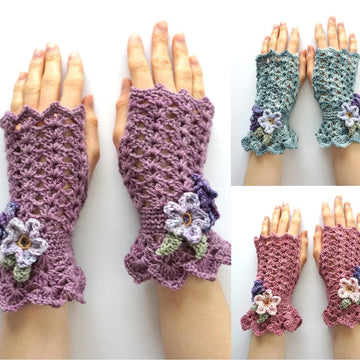 Floral Lace Hand Warmers