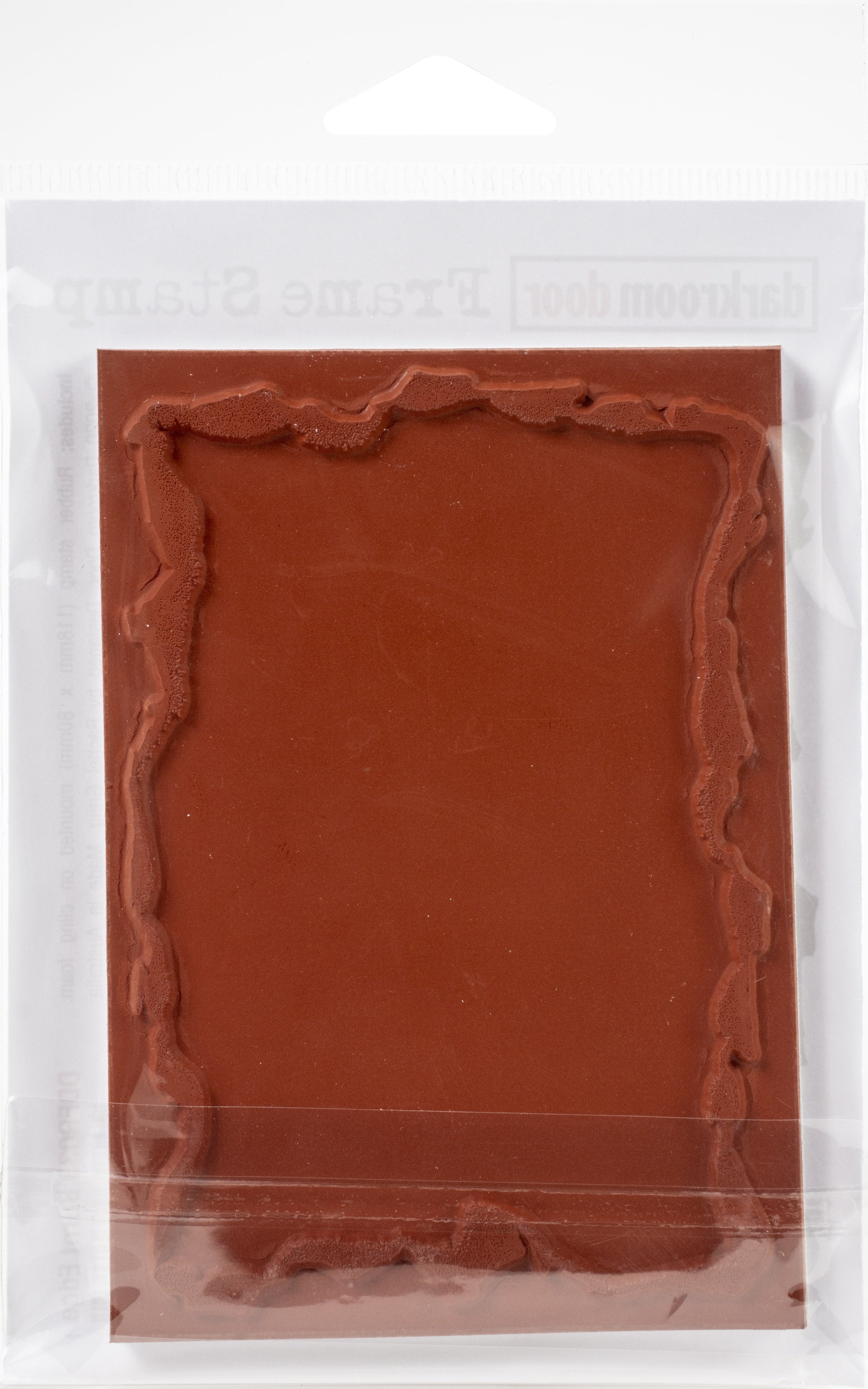 Darkroom Door Frame Cling Stamp 4.6"X3" - Burnt Edge