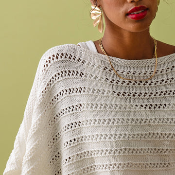 Marbella Poncho in Berroco Vera - Downloadable PDF