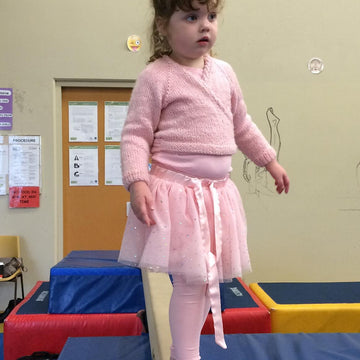 Ballet, Crossover Raglan Cardigan 18m-6y