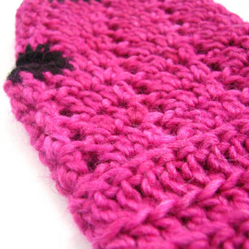 Button Cuff Fingerless Mitts