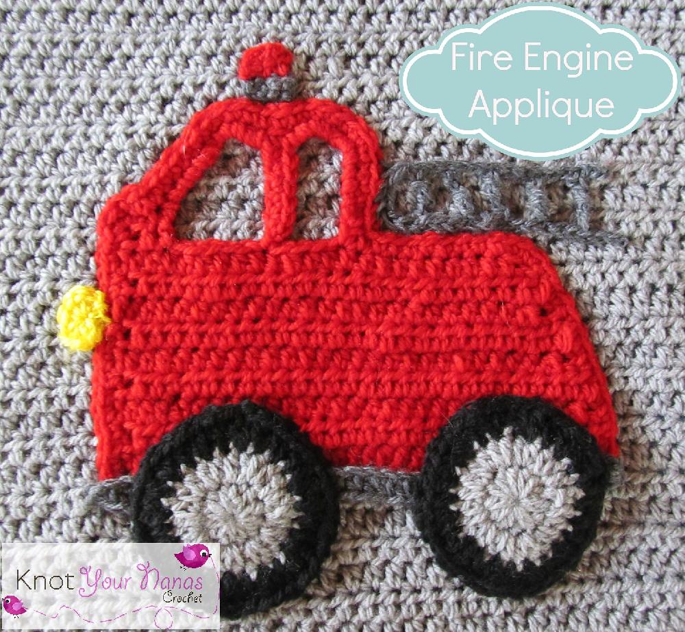 Fire Engine Applique