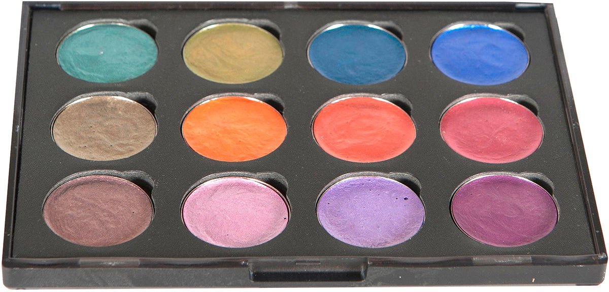 Creative Expressions Cosmic Shimmer Iridescent Watercolor Palette Set 6 - Antique Shades