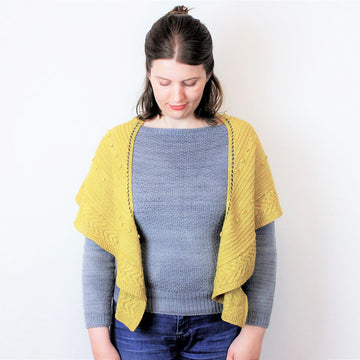 Bush Wattle Shawl