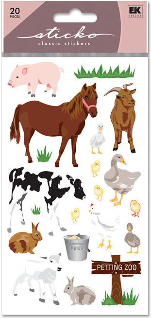 Sticko Stickers - Petting Zoo