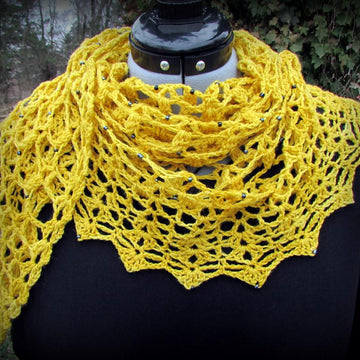 Honey, Honey Shawlette