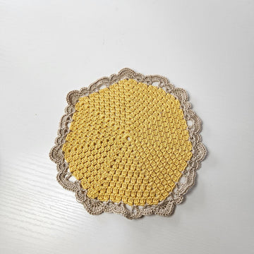 Peonia Doily and Coaster