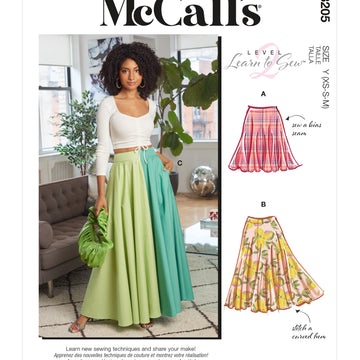 McCall's Misses' Skirts M8205 - Sewing Pattern