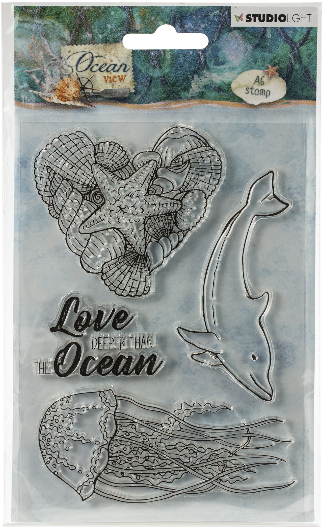 Studio Light Ocean View Clear Stamps - NR. 368