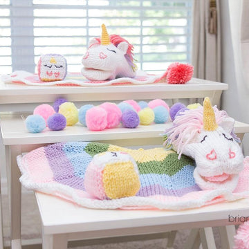 Unicorn Rainbow Game Knit