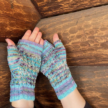 Two Sisters Fingerless Mitts