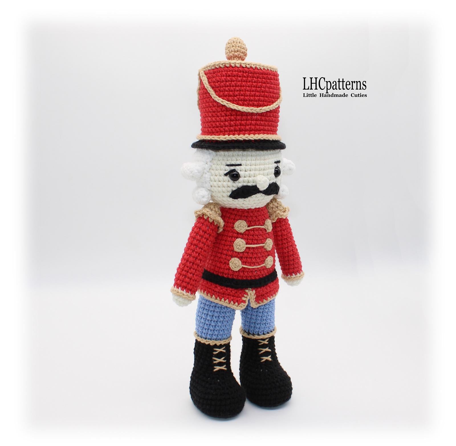 Nutcracker Soldier Crochet Pattern