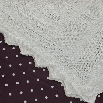 FREE Easy Baby Lace Shawl