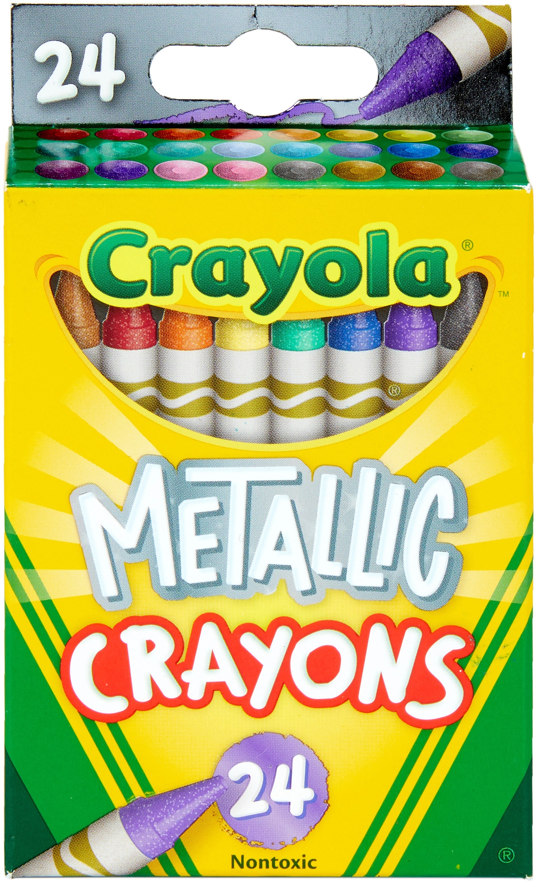 Crayola Crayons - Metallic 24/Pkg
