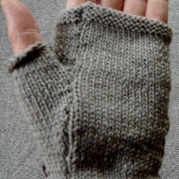 Panda fingerless gloves/fingerless mitts