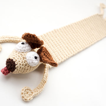 Dog Bookmark Crochet Pattern