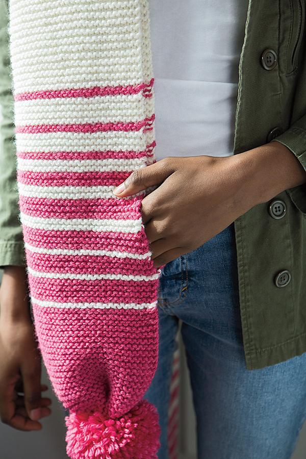 Dipped Pocket Scarf