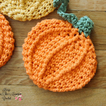 Pumpkin Dishcloth