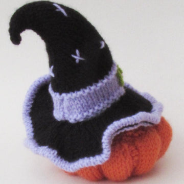 Halloween Witches Hat and Pumpkin Chocolate Orange Cosy