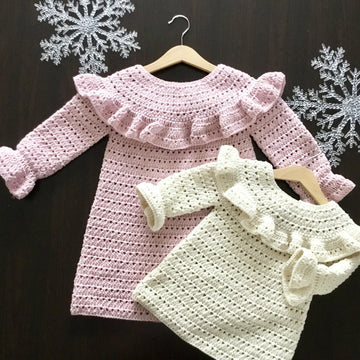 Mia Baby Girl Long Sleeve Dress N 472