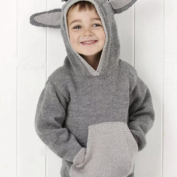 Little Donkey Hooded Sweater