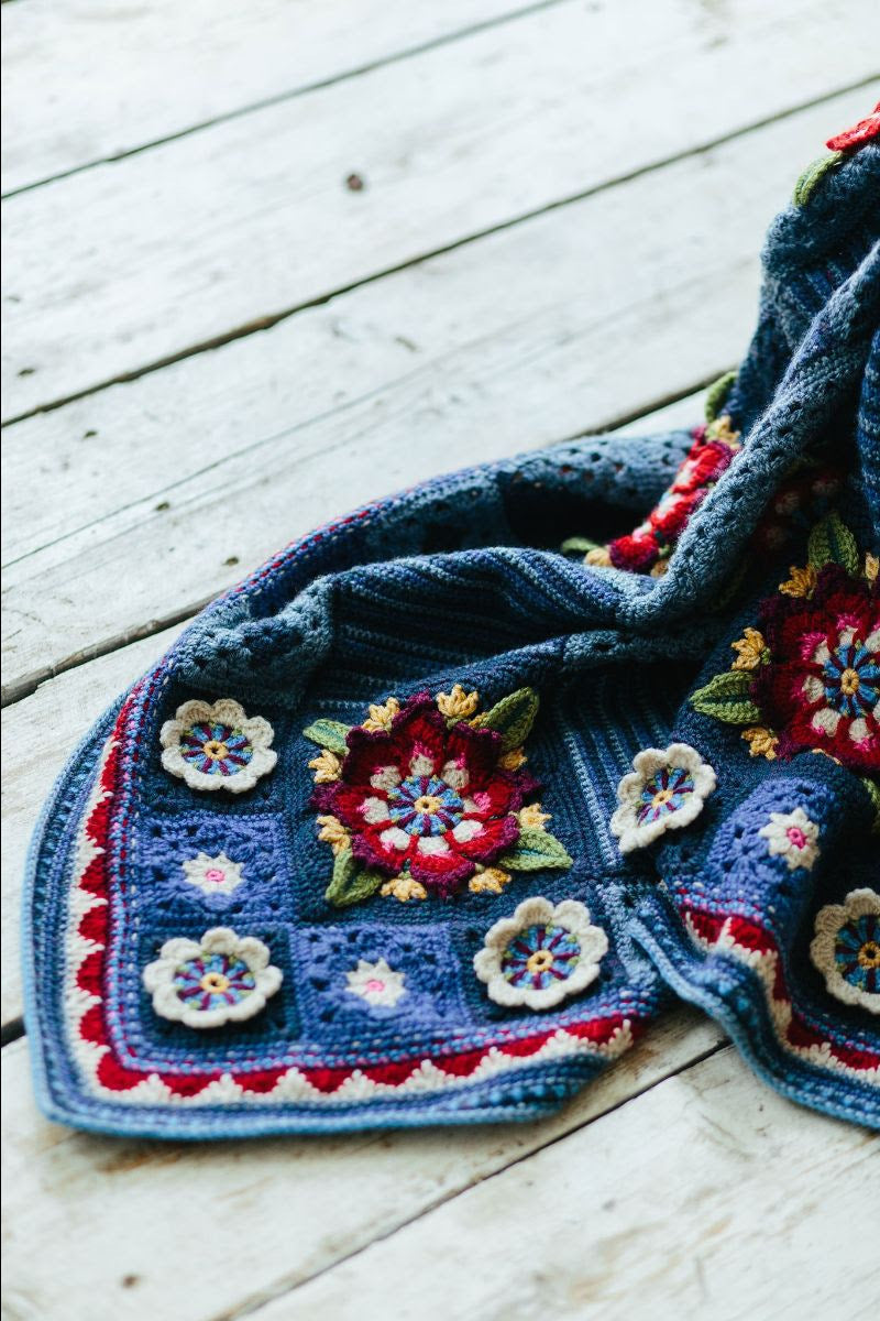 Stylecraft Indigo Dreams Crochet Along by Jane Crowfoot