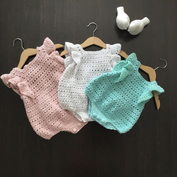 Mia Baby Girl Frill Romper N 666
