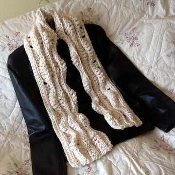 Gramercy Park Crocheted Scarf