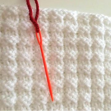 Christmas Patchwork Blanket Knitting Pattern
