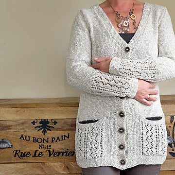 V-neck cardigan "Davina"