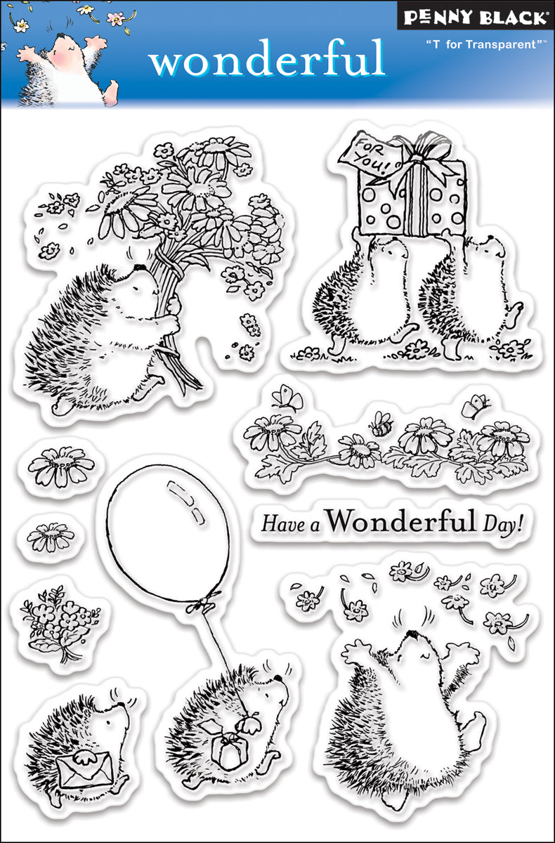 Penny Black Clear Stamps - Wonderful