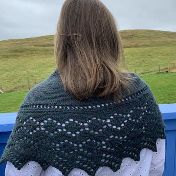 There and back again shawl
