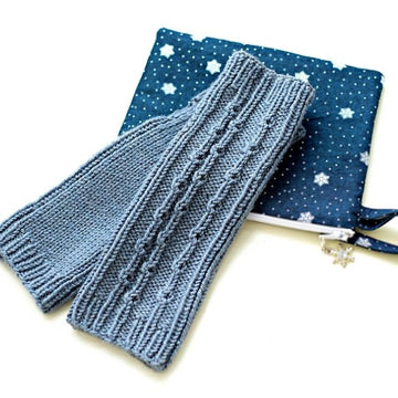Aaron fingerless mitts