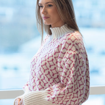 Supporting Sweater in Viking Of Norway Alpaca Storm - UK-2307-7 - Downloadable PDF
