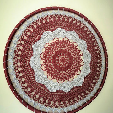 Cockle shell mandala Wall hanging
