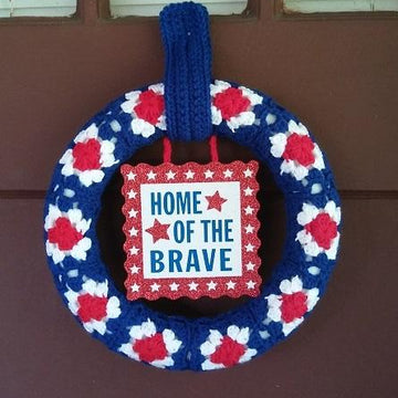 Granny's Patriotic Wreath