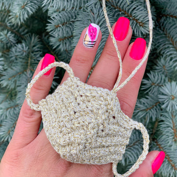 Mini mask for Christmas tree