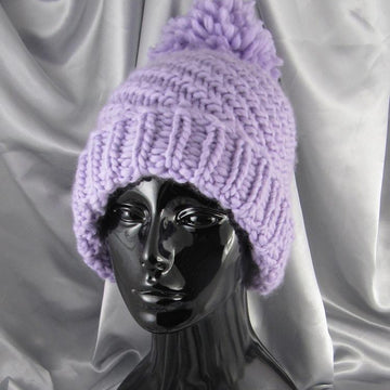 Superfast Swirl Bobble Beanie Hat