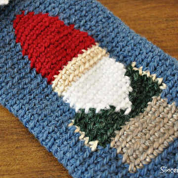 Gnome Christmas Stocking