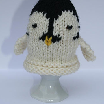Owl, Chick and Penguin Egg Cozies
