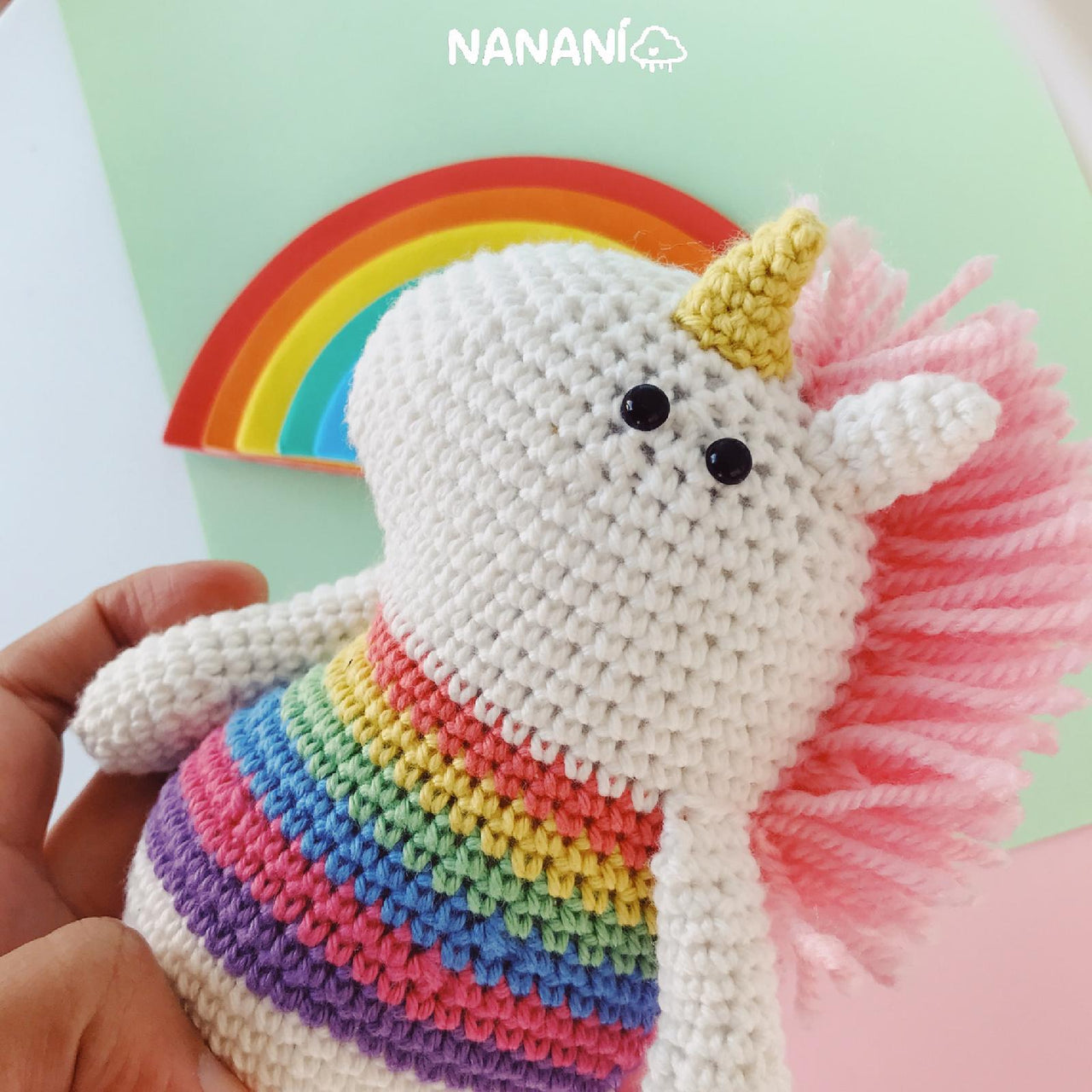 Unico, the Rainbow Unicorn