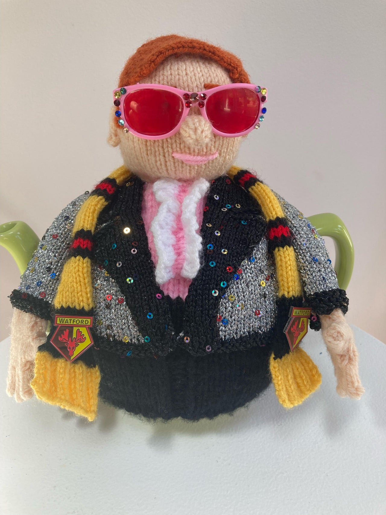 Elton John Tea Cosy Pattern