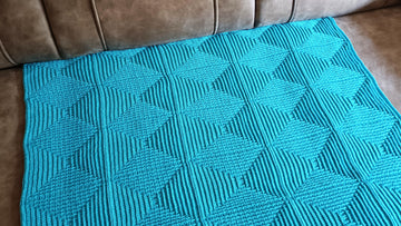 Aquamarine blanket