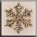 Mill Hill MH12038 - Medium Snowflake Gold