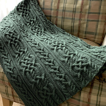 Keltie Cables Blanket or Throw
