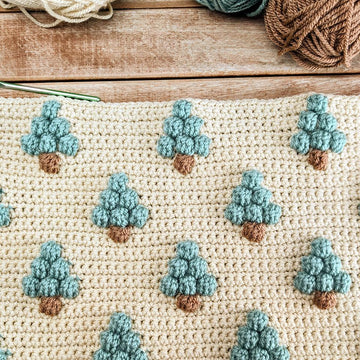 Bobble Trees Pillow
